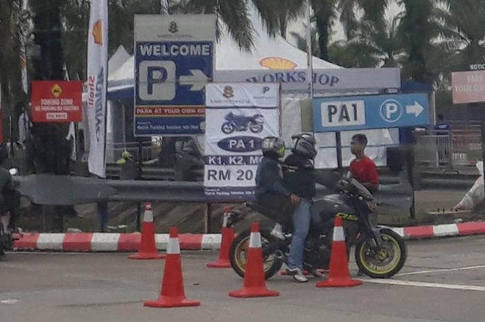 Biaya parkir nonton MotoGP Malaysia