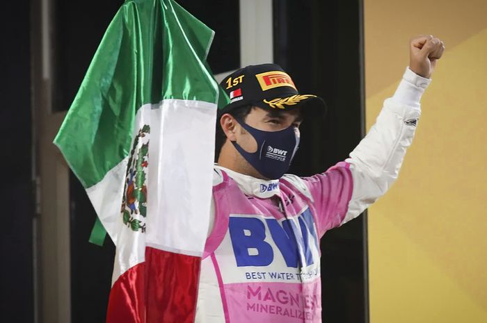 Berhasil meraih kemenangan di F1 Sakhir 2020, Sergio Perez dapat ucapan selamat dari Presiden Meksiko