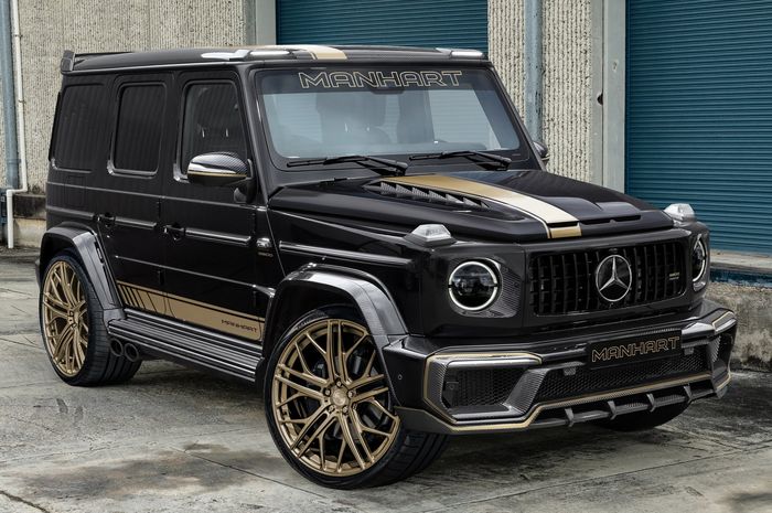 Modifikasi mesin Mercedes-AMG G63 tampil eye-catching usai dipoles Manhart, Jerman
