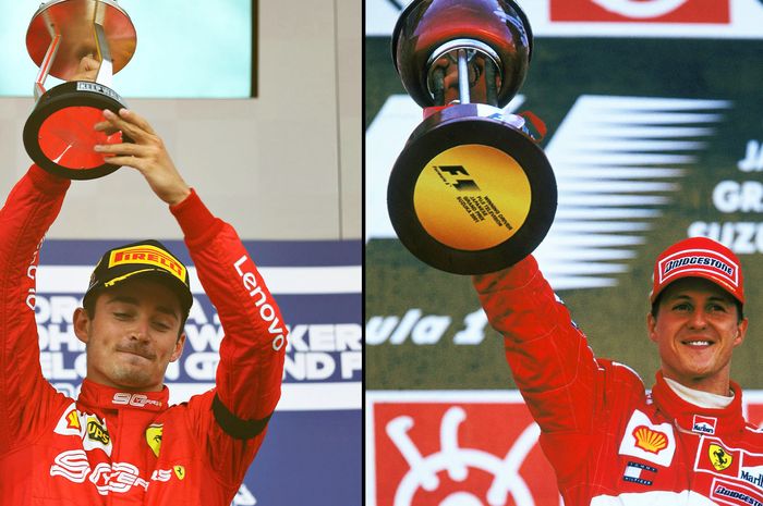 Bos tim Ferrairi, Mattia Binotto ungkap kesamaan antara Charles Leclerc dengan legenda F1 Michael Schumacher