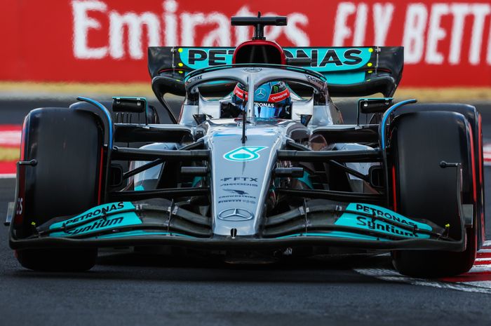 Hasil kualifikasi F1 Hungaria 2022, George Russell dari tim Mercedes berhasil meraih pole position pertamanya