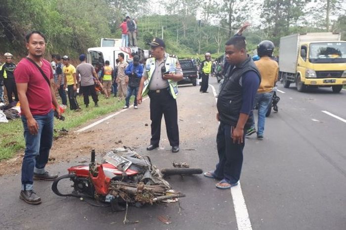 Kecelakaan maut di Subang diduga karena rem blong