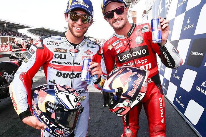 Jack Miller beri pesan menyentuh untuk Enea Bastianini yang telah resmi bergabung tim pabrikan Ducati pada MotoGP 2023