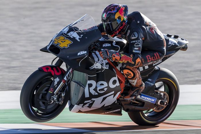 Jajal sasis baru di hari pertama MotoGP Valencia, Pol Espagaro merasa senang dengan performa motogp KTM RC16