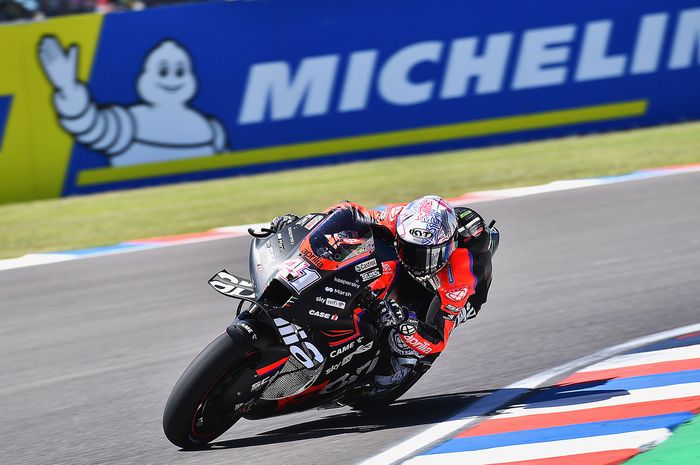 Aleix Espargaro memimpin di FP2 MotoGP Argentina 2022