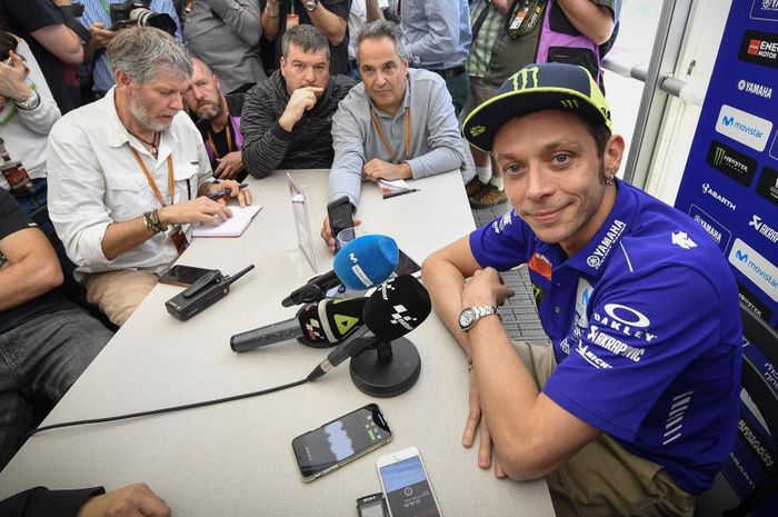 Valentino Rossi tidak menarik komentarnya soal insiden di MotoGP Argentina kemarin di MotoGP Amerika Serikat (19/4/2018)