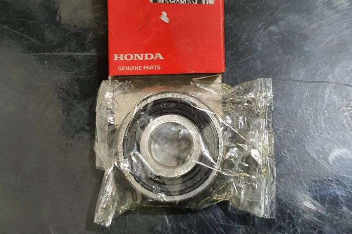 Motor matic Honda pakai bearing roda berkode 6201