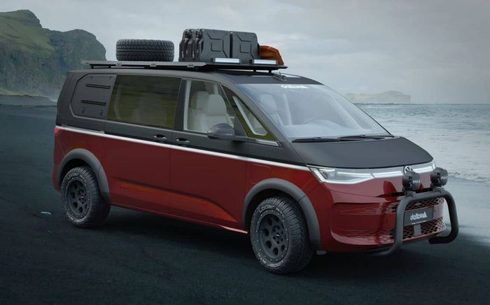 Modifikasi VW Multivan T7 hasil garapan Delta 4x4, Jerman