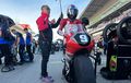 Ada Red Flag! Veda Ega Finish Posisi 6 dan 8 di FIM JuniorGP Catalunya
