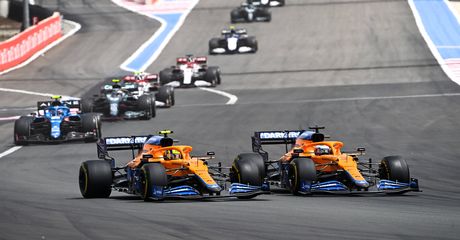 Mulai Panas! Lando Norris Enggak Senang Disalip Daniel Ricciardo di F1 Prancis 2021