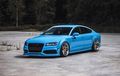 Audi A7 Ganteng Dimodif Simpel Sporty, Dilabur Warna Biru Makin Segar