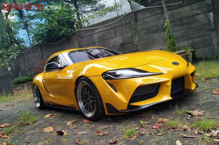 Toyota Supra MK5 rombak setup kaki-kaki