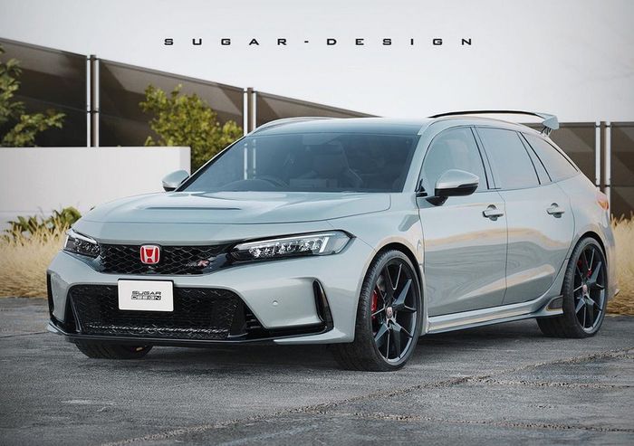 Untuk fascianya, ujung depan hadir dengan bumper agresif dan sepatbor lebar