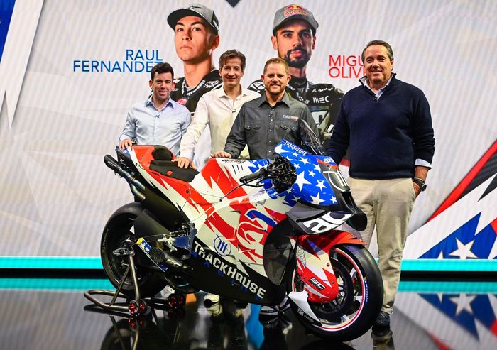 Tim Trackhouse Racing Aprilia untuk MotoGP 2024