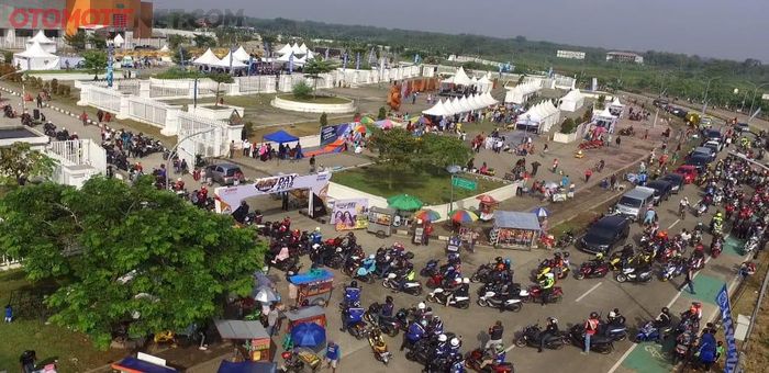Yamaha Maxi Day 2019 di stadion Pakansari, Bogor (28/4)