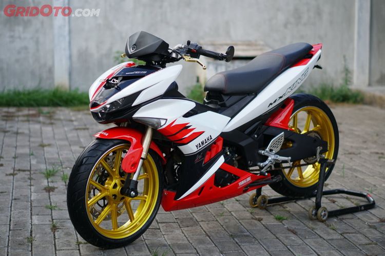 Modifikasi Yamaha Mx King 150 Dirombak Makin Padat Ala Bebek Sport Gridoto Com
