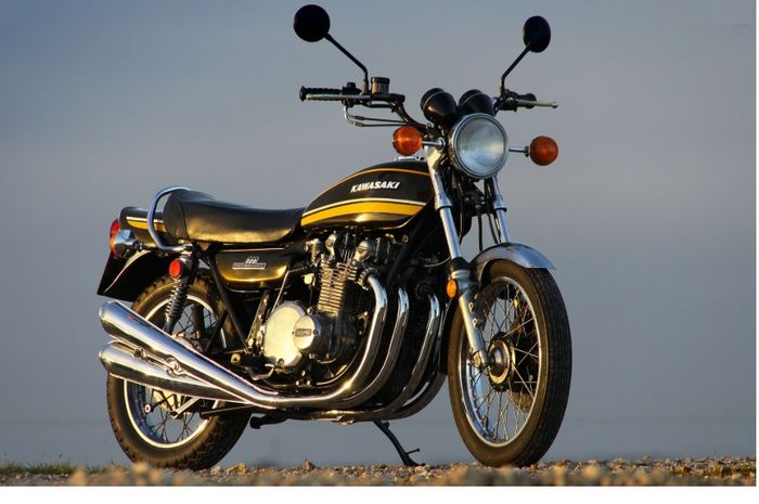 Kawasaki Z1 mengaspal di era 1970-an