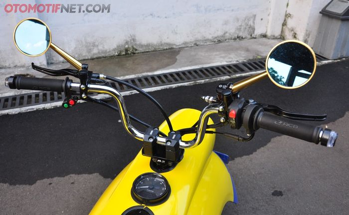 Setang lebar diambil dari Honda Tiger 