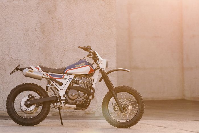 Konsep ubahan masih bergaya dual sport