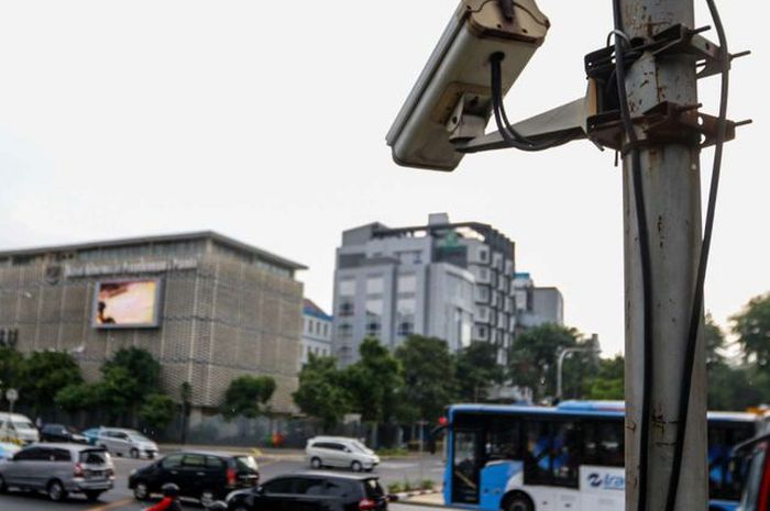 Kamera CCTV tilang elektronik di Jakarta