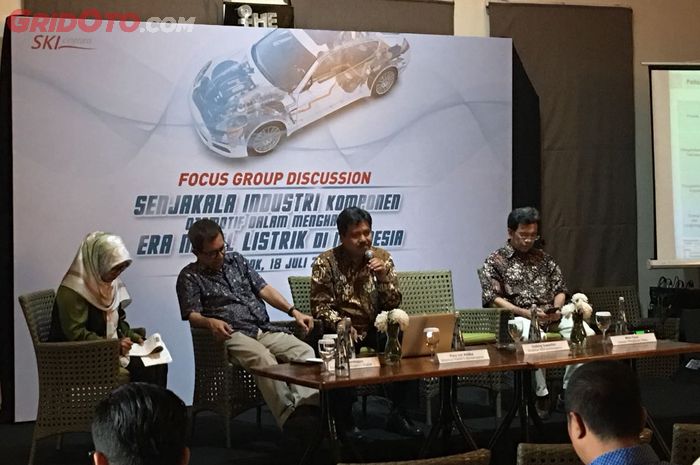 Focus group discussion soal elektrifikasi kendaraan di Indonesia