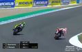 Begini Momen Unik Valentino Rossi Sengaja Kasih Jalan Marc Marquez Saat Balapan MotoGP Spanyol Tahun Lalu
