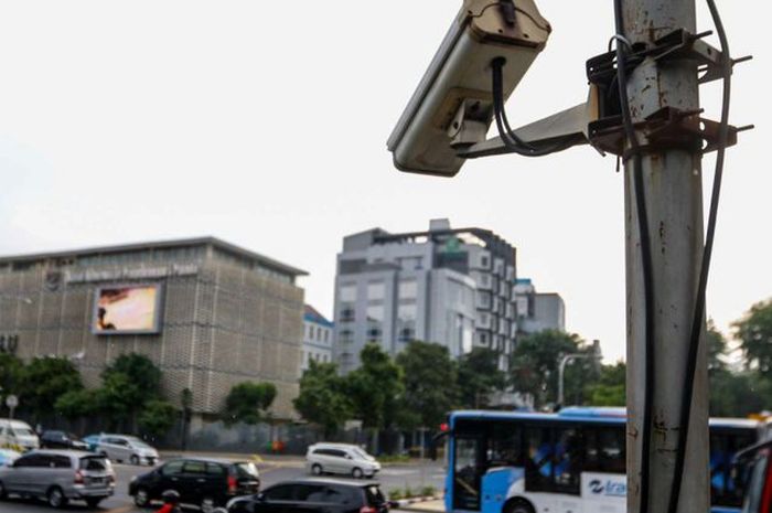 Ilustrasi. Tilang elektronik di Jakarta gunakan CCTV