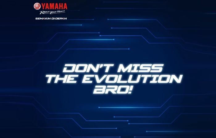 Cuplikan teaser yang diunggah Yamaha