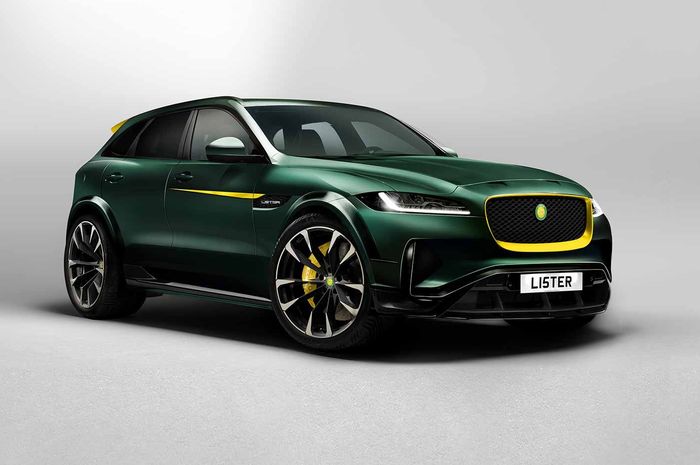 Modifikasi Jaguar F-Pace 'Lister LFP' hasil grarapan Lister 