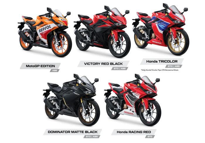 Pilihan warna Honda CRB150R