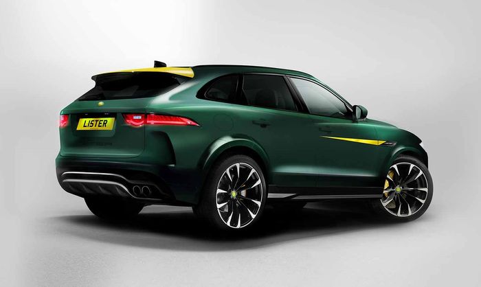 Modifikasi Jaguar F-Pace 'Lister LFP' hasil grarapan Lister 