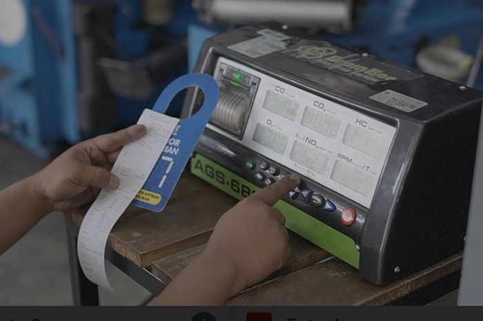 Ilustrasi Uji emisi gratis di Planet Ban.