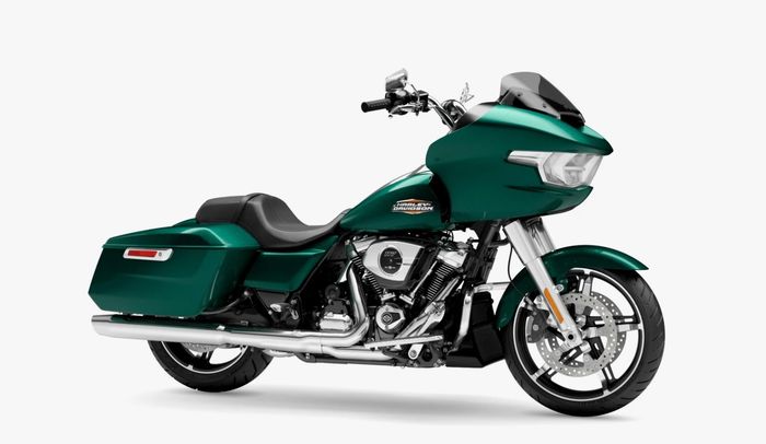 Harley-Davidson Road Glide warna Alpine Green