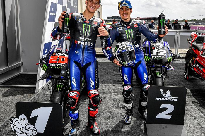 Yamaha senang sekaligus khawatir melihat performa Maverick Vinales dan Fabio Quartararo di MotoGP 2021