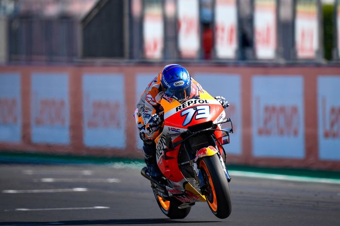 Gagal memetik satupun poin, Alex Marquez merasa kecewa dengan hasil buruk di balapan MotoGP San Marino 2020