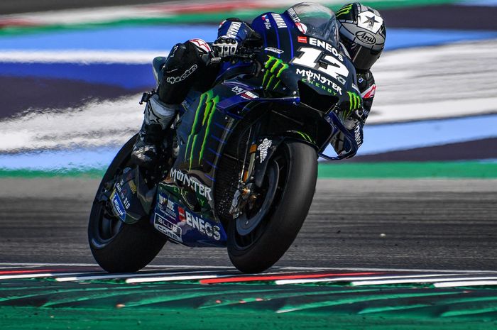 Pembalap Monster Energy Yamaha, Maverick Vinales, memberikan penilaiannya terkait motor protoipe Yamaha YZR-M1 untuk musim 2020 si tes MotoGP Misano