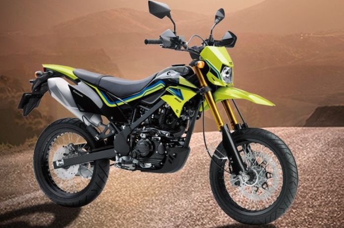 Kawasaki D-Tracker punya pilihan warna baru