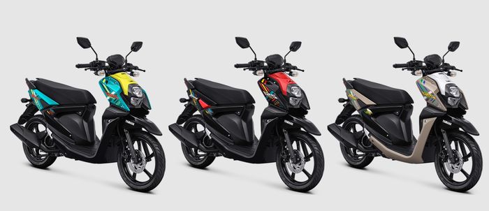 Pilihan warna Yamaha X-Ride