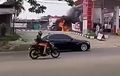Ngeri! Detik-detik Mobil Tangki Pertamina Terbakar di SPBU Ciater, Tangerang Selatan
