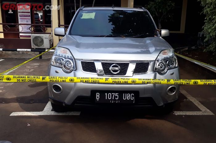 Mobil X-Trail ditemukan yang diduga milik korban pembunuhan di Bekasi