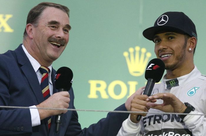 Nigel Mansell dan Lewis Hamilton