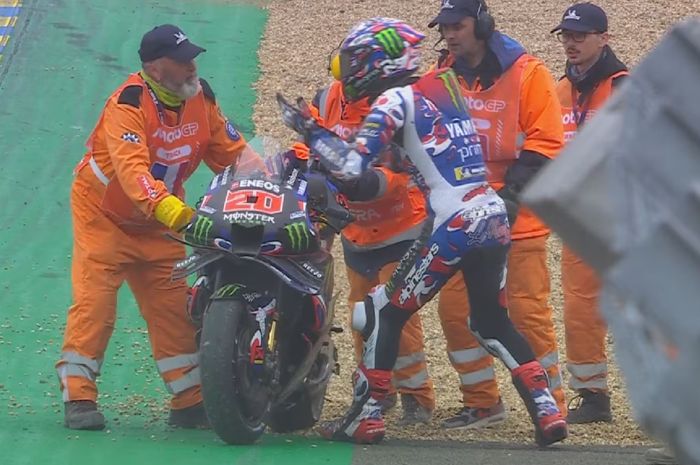 Fabio Quartararo diganjar dua hukuman gara-gara memarahi marshal di MotoGP Prancis 2025