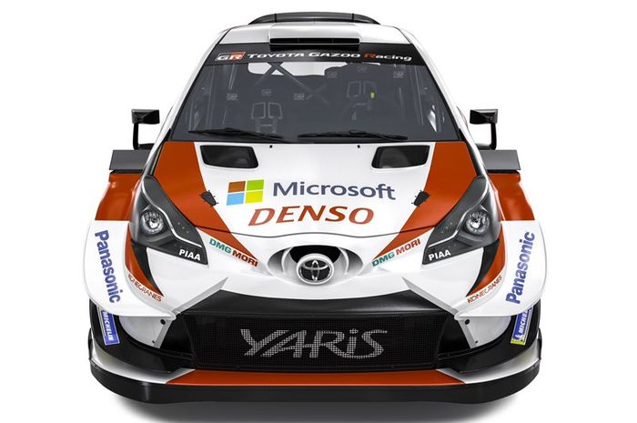 Toyota Gazoo Racing tidak banyak mengubah corak livery mobilnya buat di WRC 2019