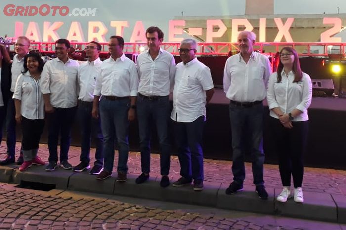 Presscon Formula E di Jakarta