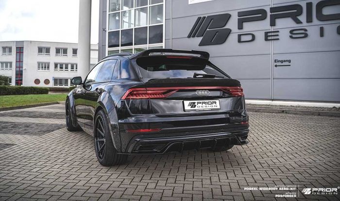 Tampilan buritan Audi Q8