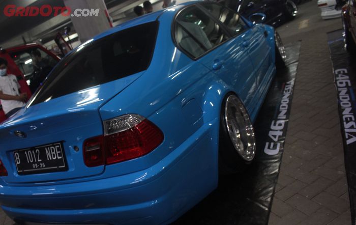 BMW 318i E46 pasang air suspension bikin kaki-kaki kandas