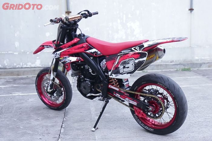 Beberapa komponen kaki comot Honda CRF250