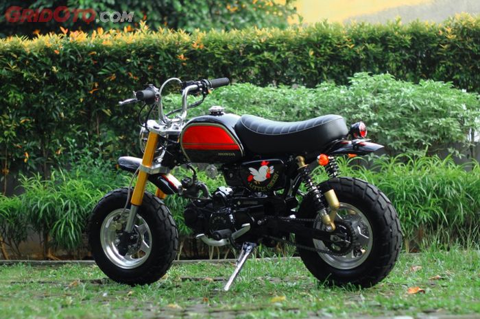 Honda Monkey Custom hasil dari ternak Chicken milik Fauzi