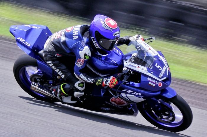 All New Yamaha R15 VVA digunakan Yanaha sebagai mencari bibit baru di kancah motor sport. 