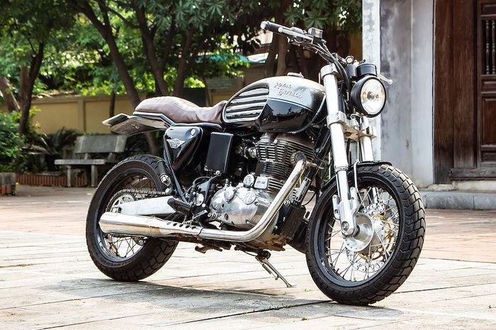 Hengroen, si Royal Enfield Bullet 500 garapan Zife Design